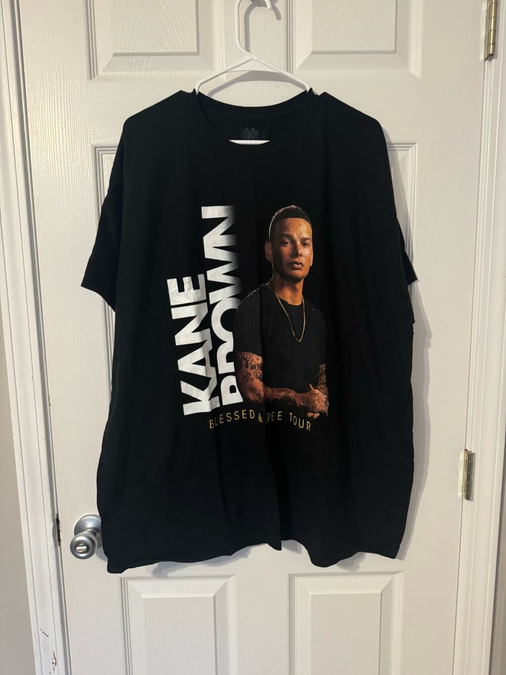 Kane Brown Blessed and Free Concert Tour T-Shirt Sz: 2XL